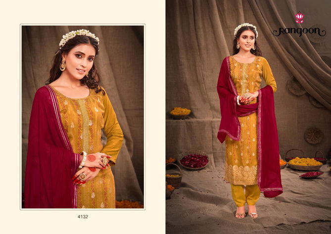 Rangoon Aachal Muslin Festive Wear Festive Wear Salwar suit Collection